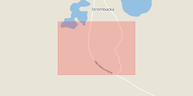 Karta som med röd fyrkant ramar in Björna, Örnsköldsvik, Västernorrlands län