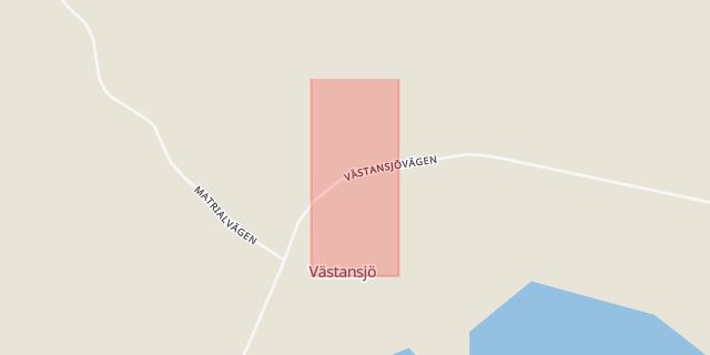 Karta som med röd fyrkant ramar in Sollefteå, Ramsele, Västansjö, Västernorrland, Västernorrlands län