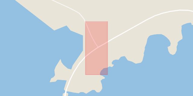 Karta som med röd fyrkant ramar in Joesjö, Storuman, Västerbottens län